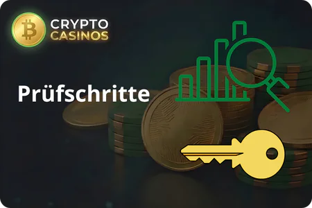 Crypto Casinos Prüfschritte